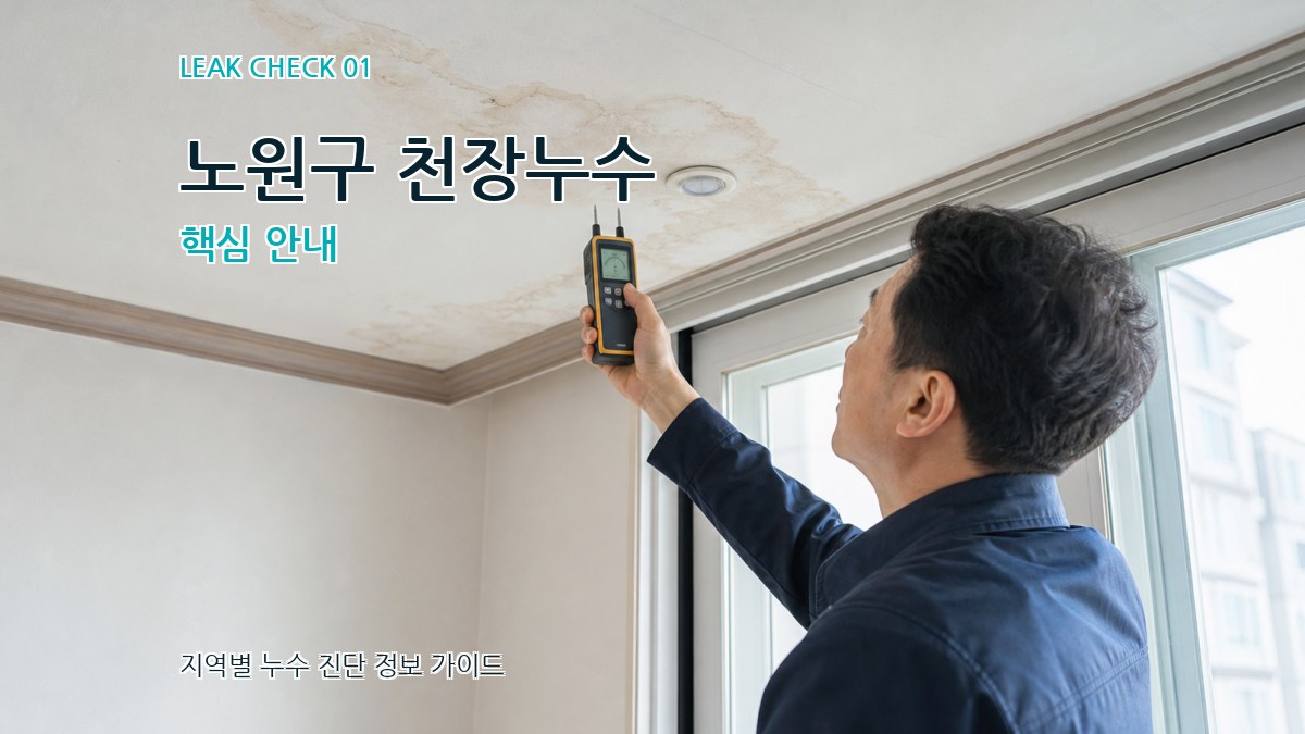 노원구 천장누수