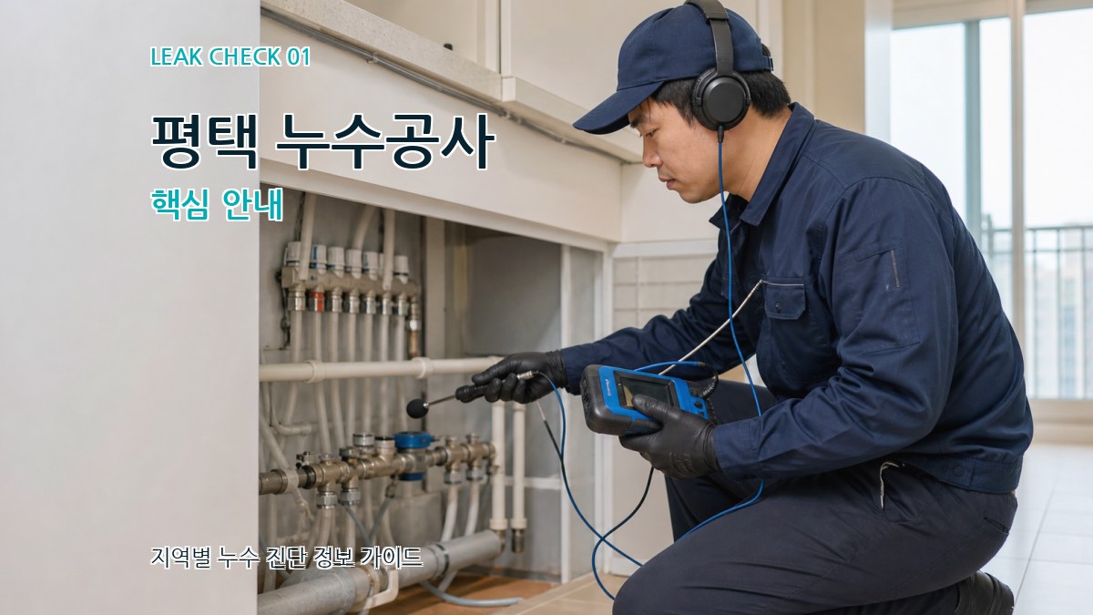 평택 누수공사
