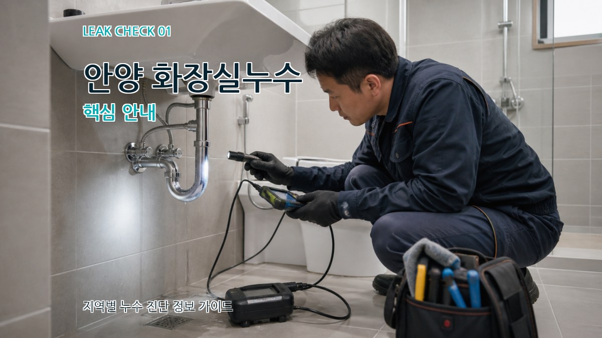 안양 화장실누수