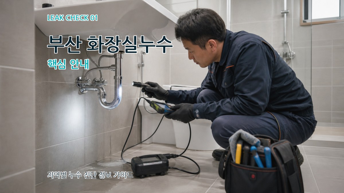 부산 화장실누수