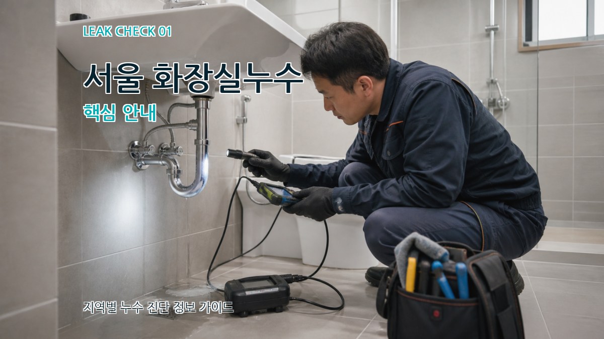 서울 화장실누수