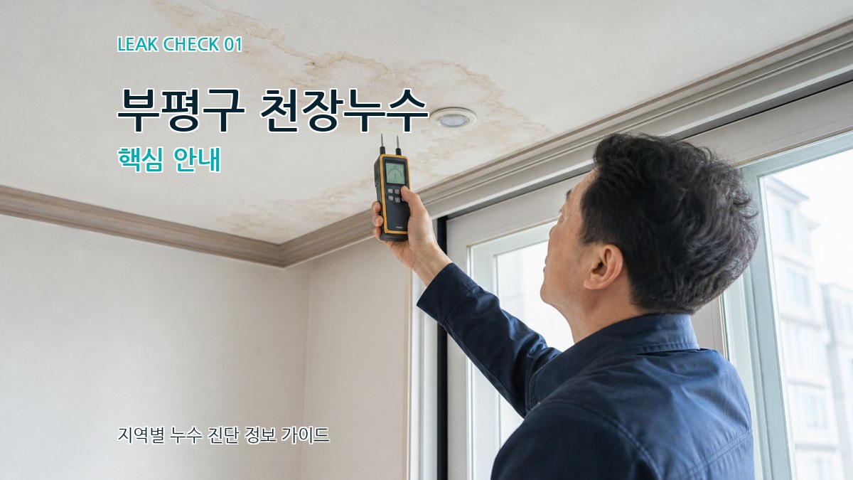 부평구 천장누수