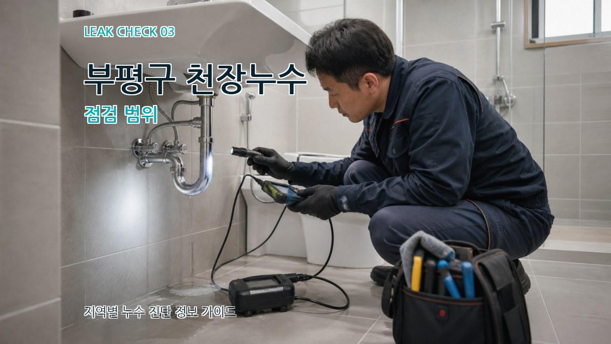 부평구 천장누수 점검 범위