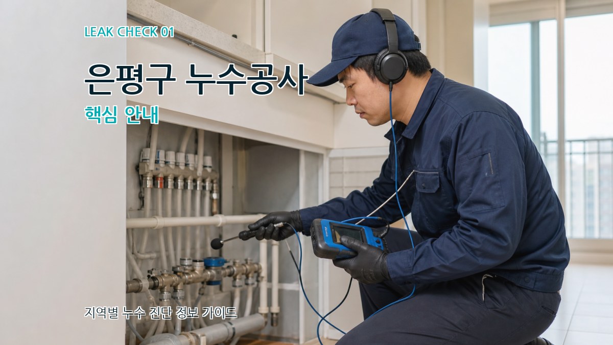 은평구 누수공사