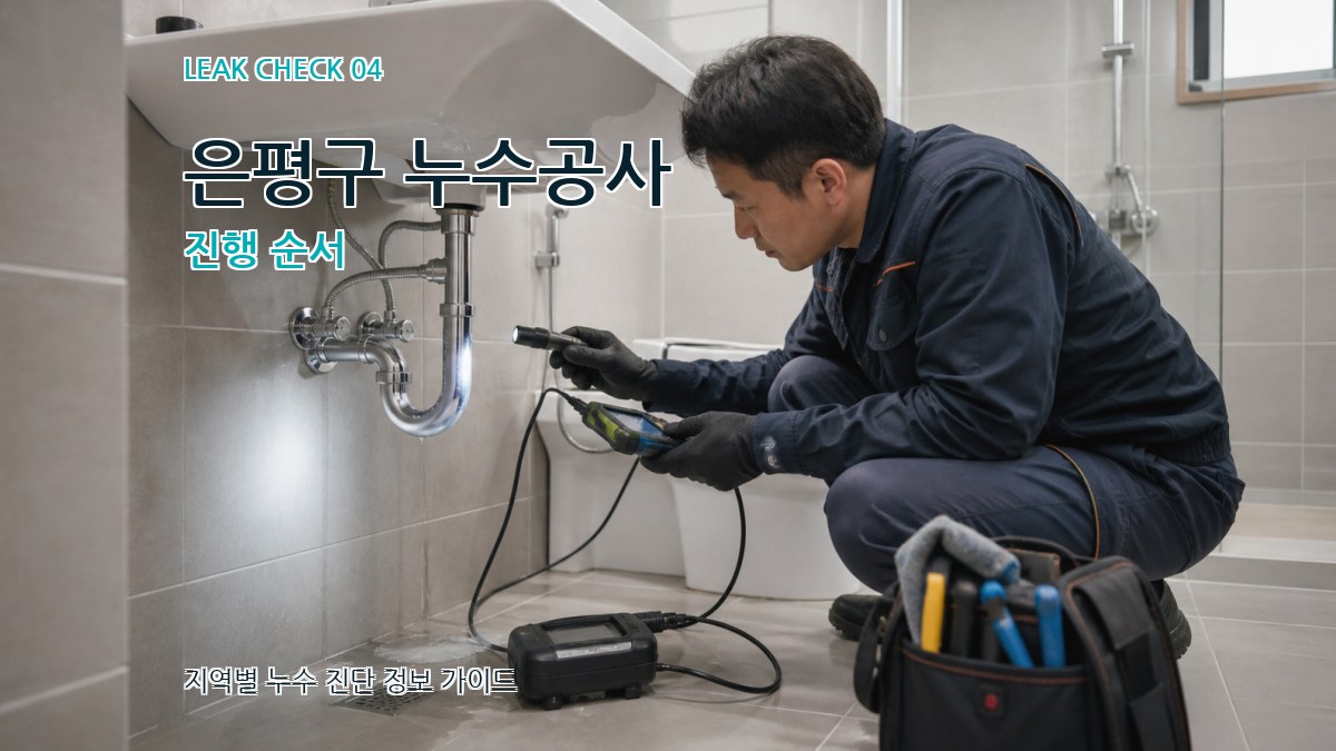 은평구 누수공사 진행 순서