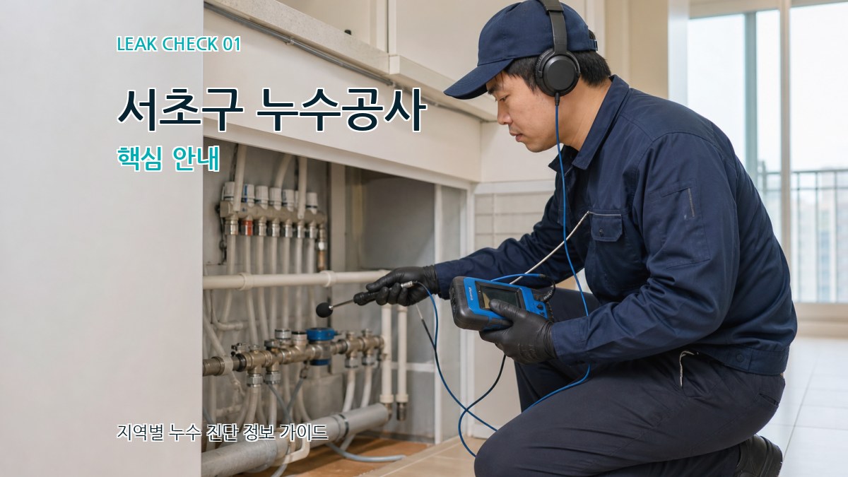 서초구 누수공사