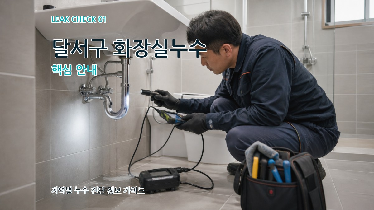 달서구 화장실누수