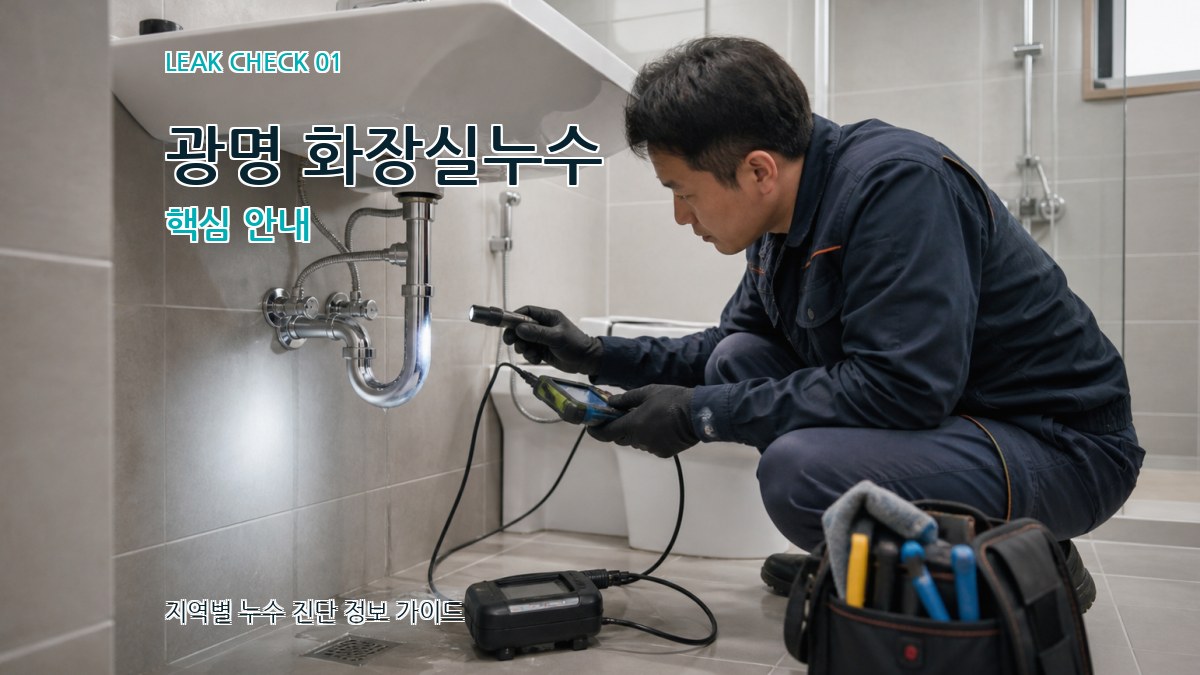 광명 화장실누수