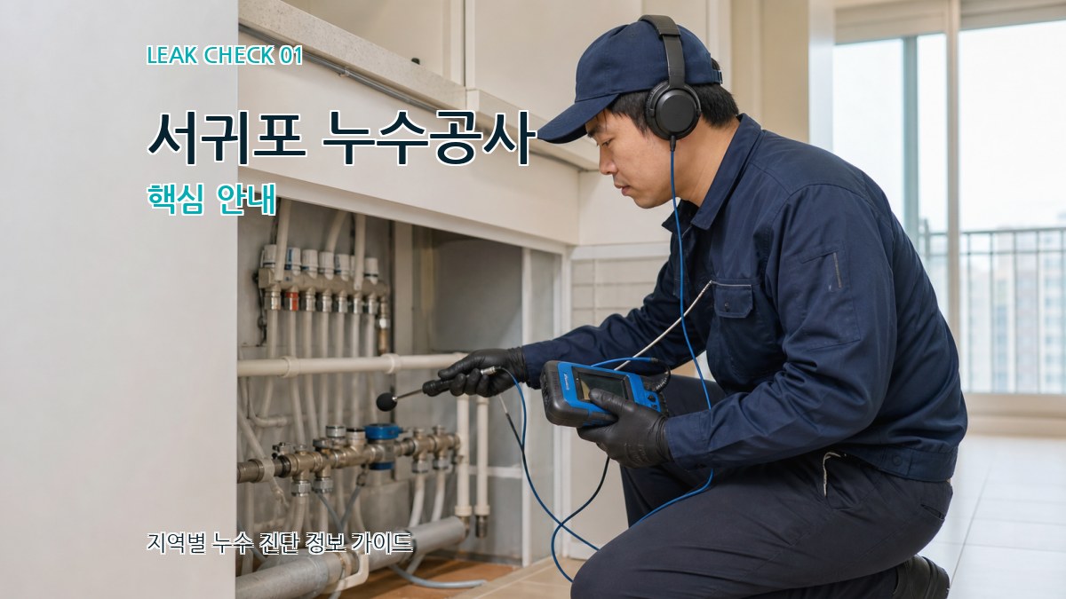 서귀포 누수공사