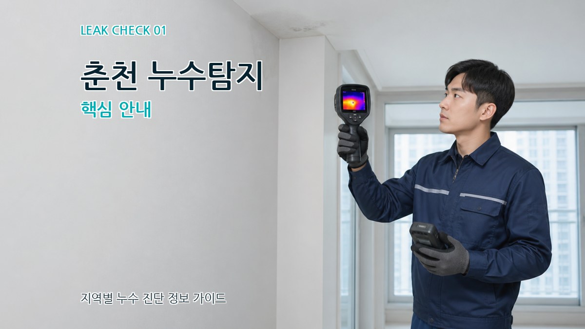 춘천 누수탐지