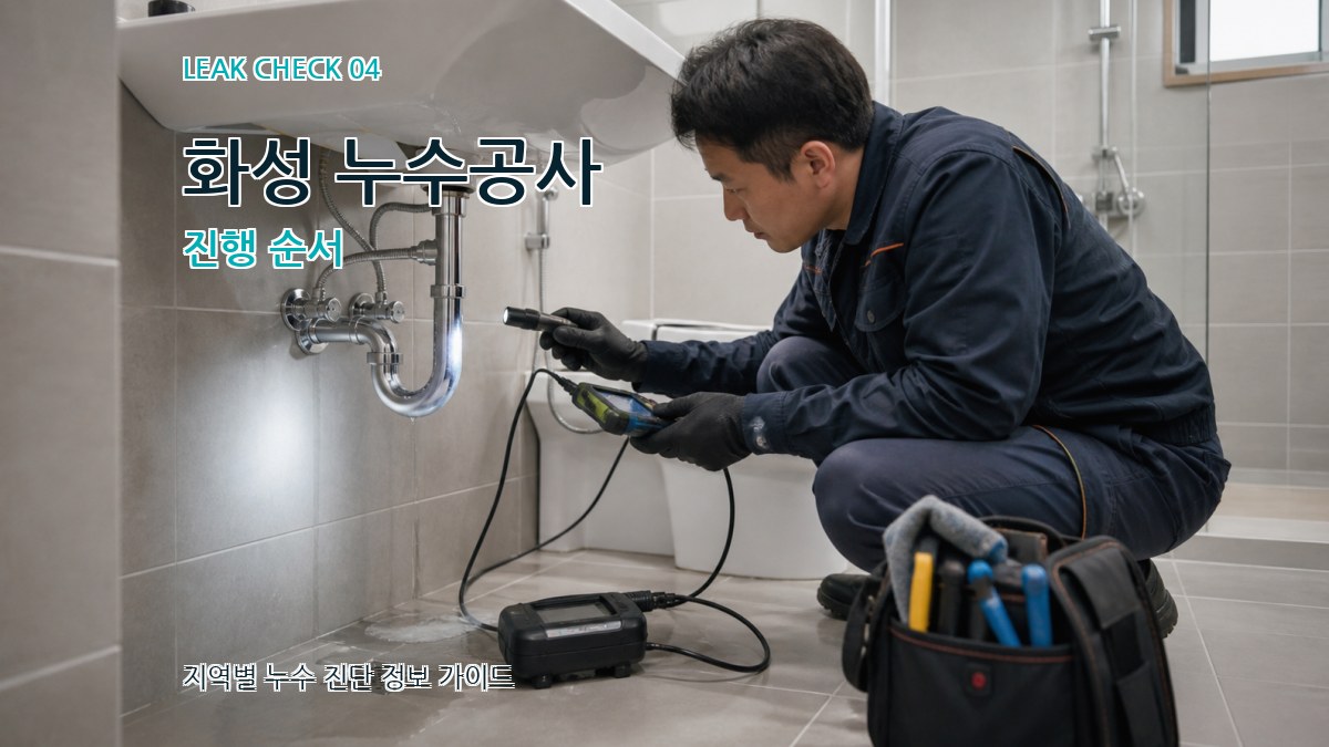 화성 누수공사 진행 순서