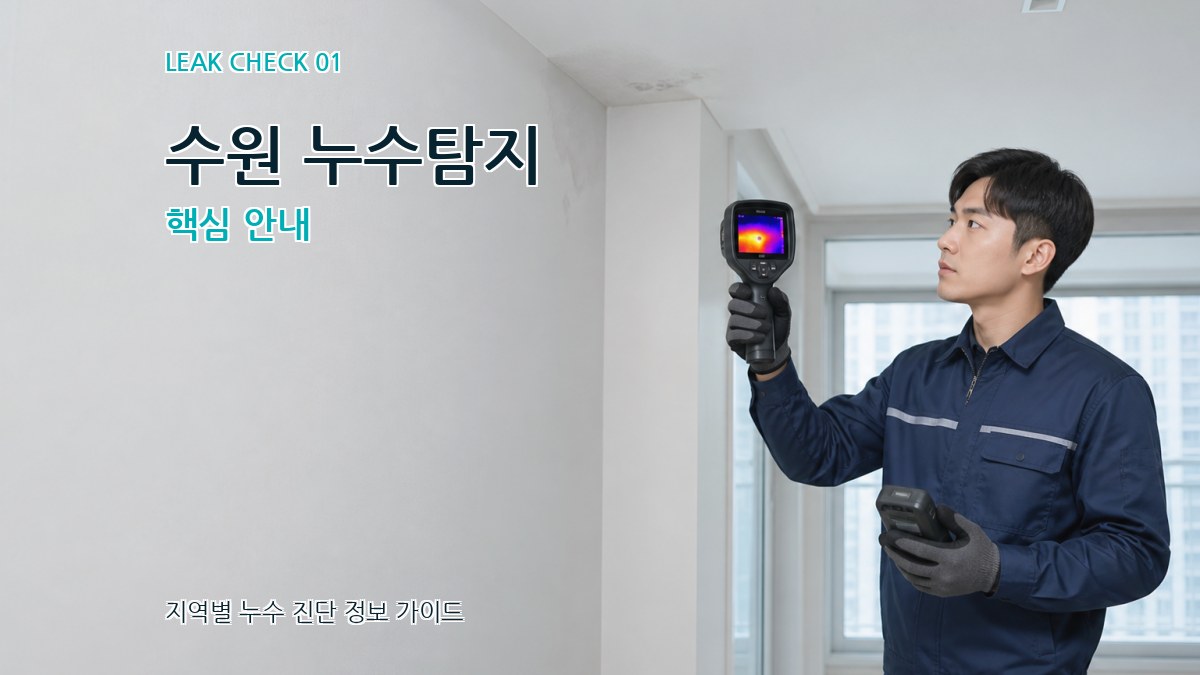 수원 누수탐지