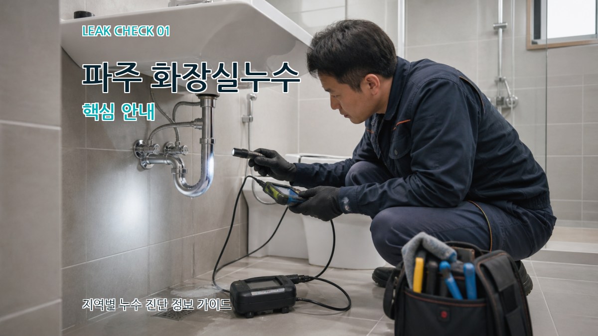파주 화장실누수