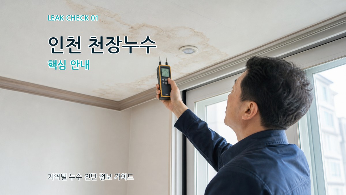 인천 천장누수