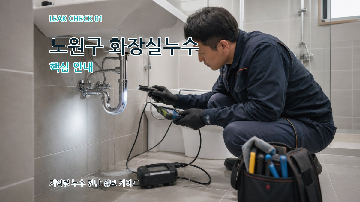 노원구 화장실누수