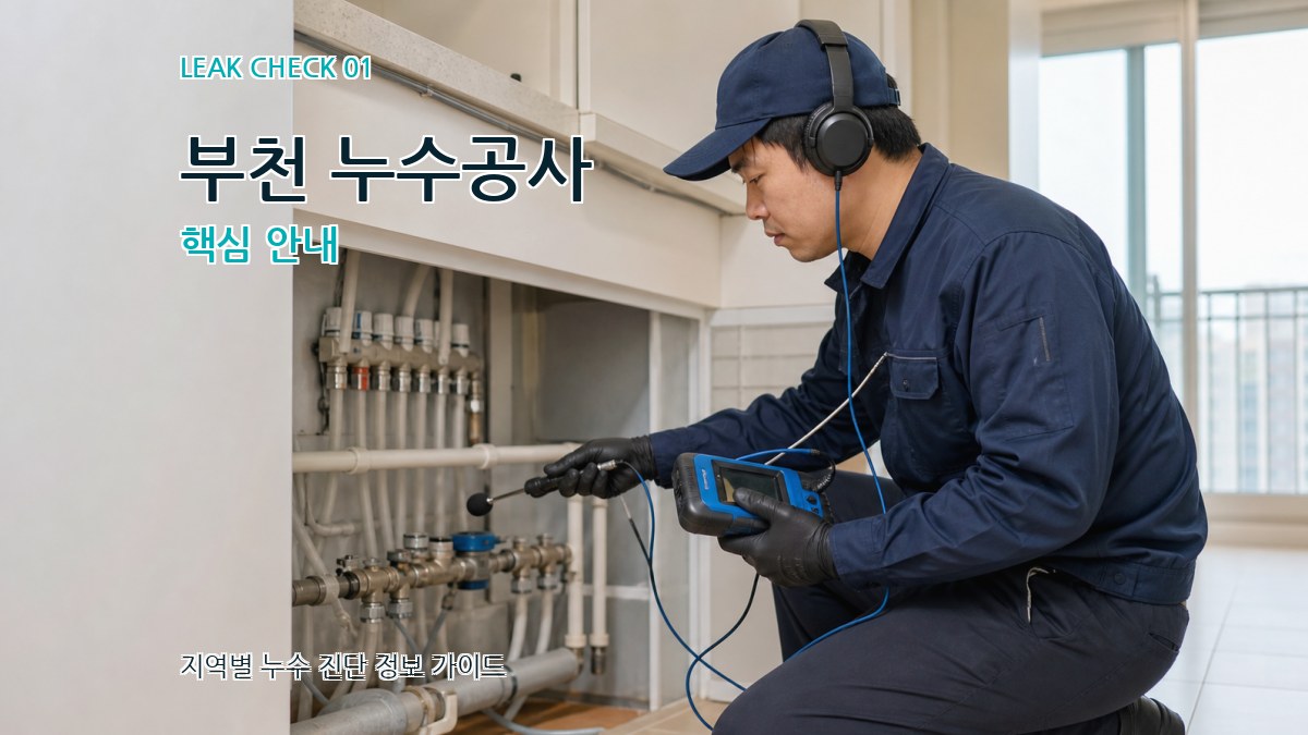 부천 누수공사