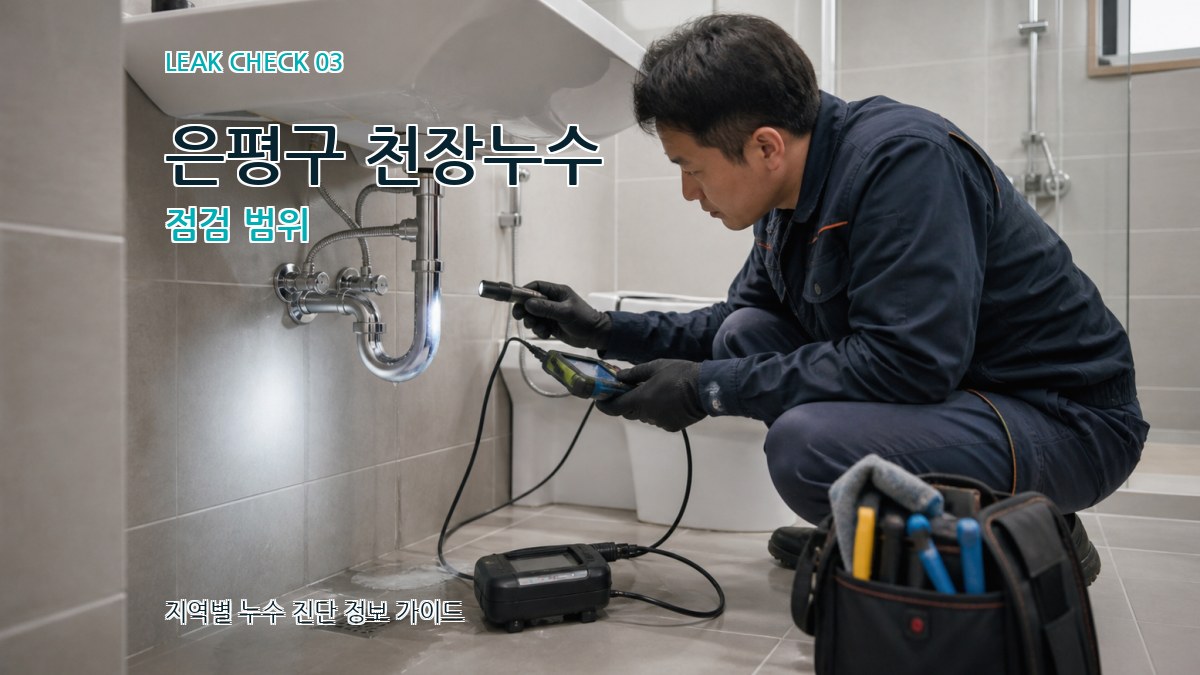 은평구 천장누수 점검 범위