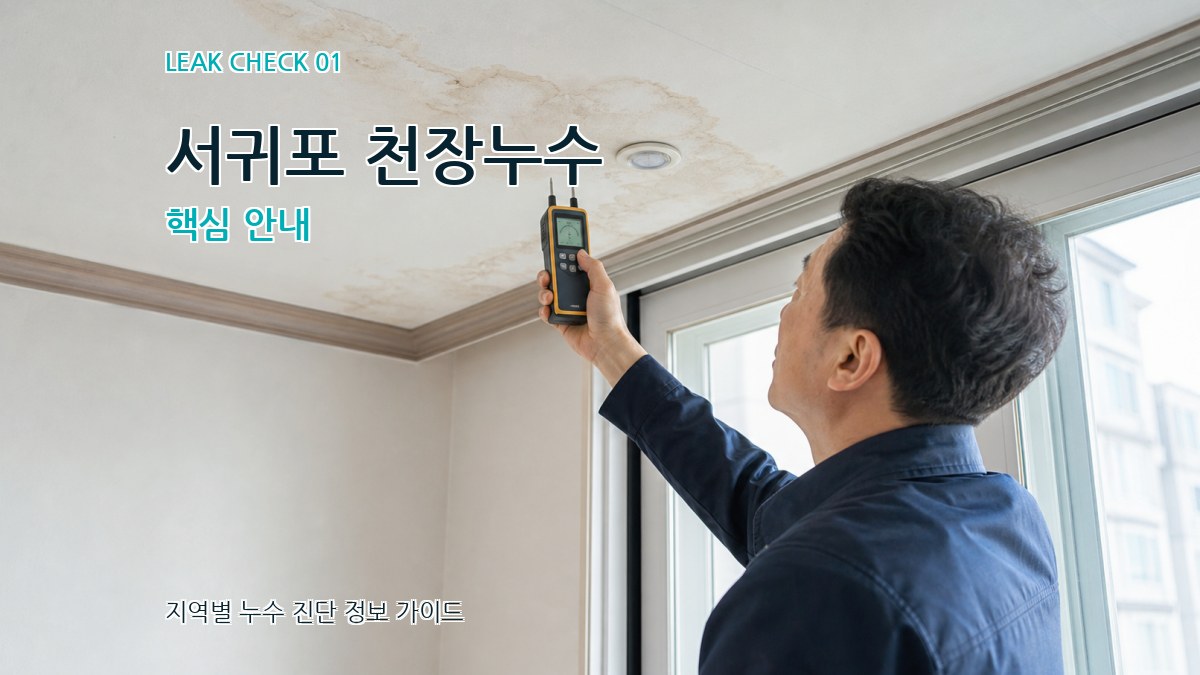 서귀포 천장누수