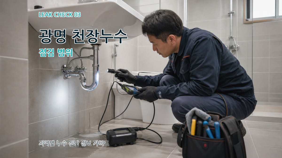 광명 천장누수 점검 범위