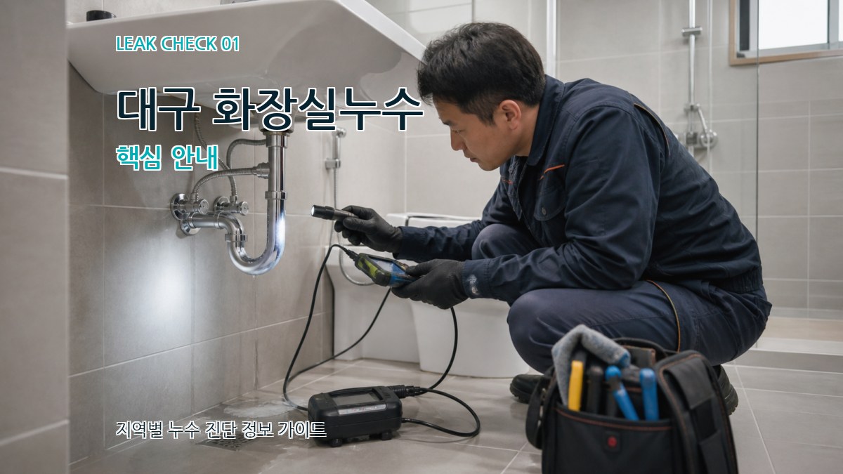대구 화장실누수