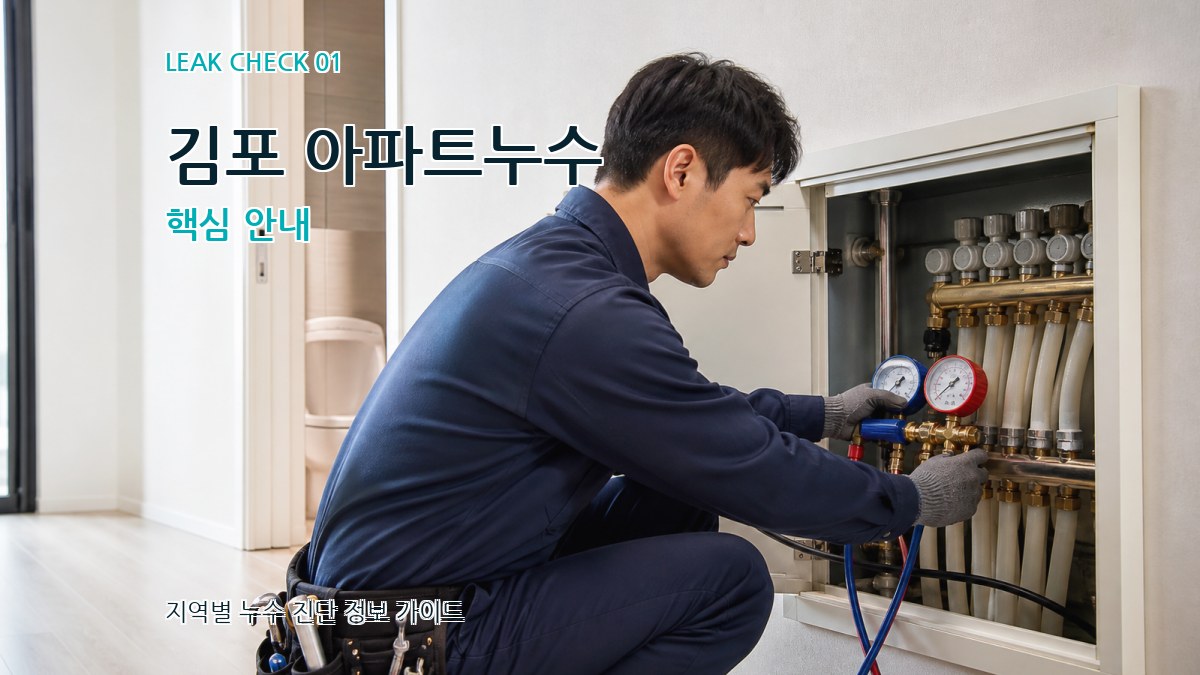 김포 아파트누수