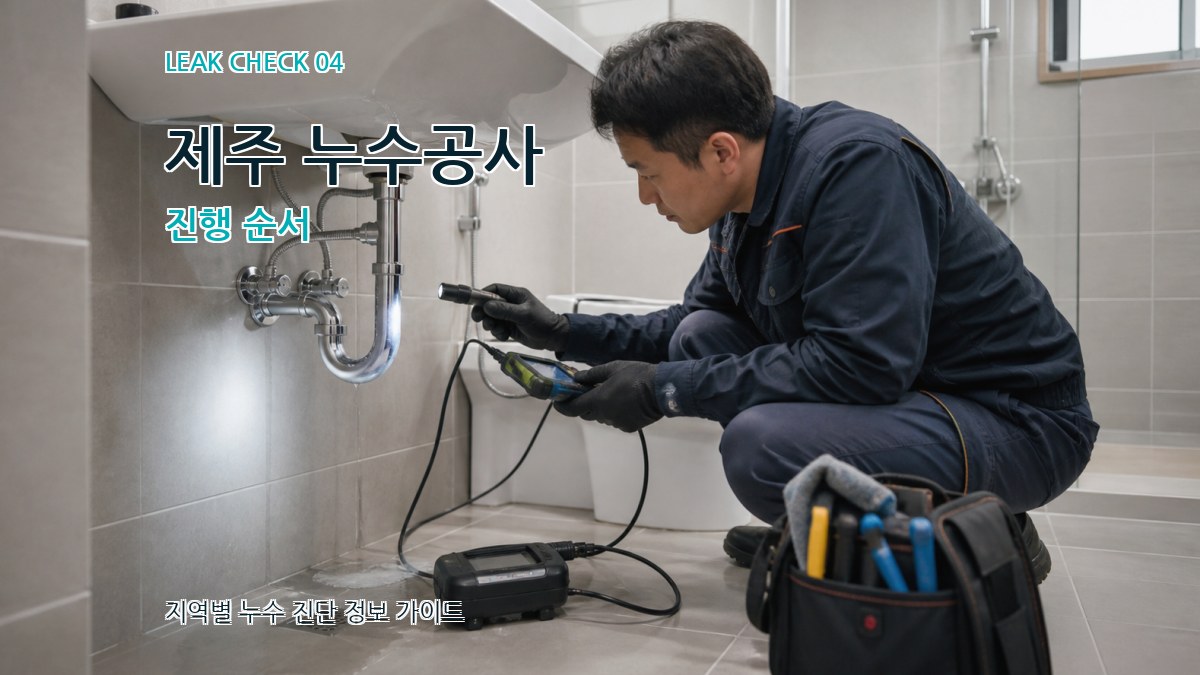 제주 누수공사 진행 순서