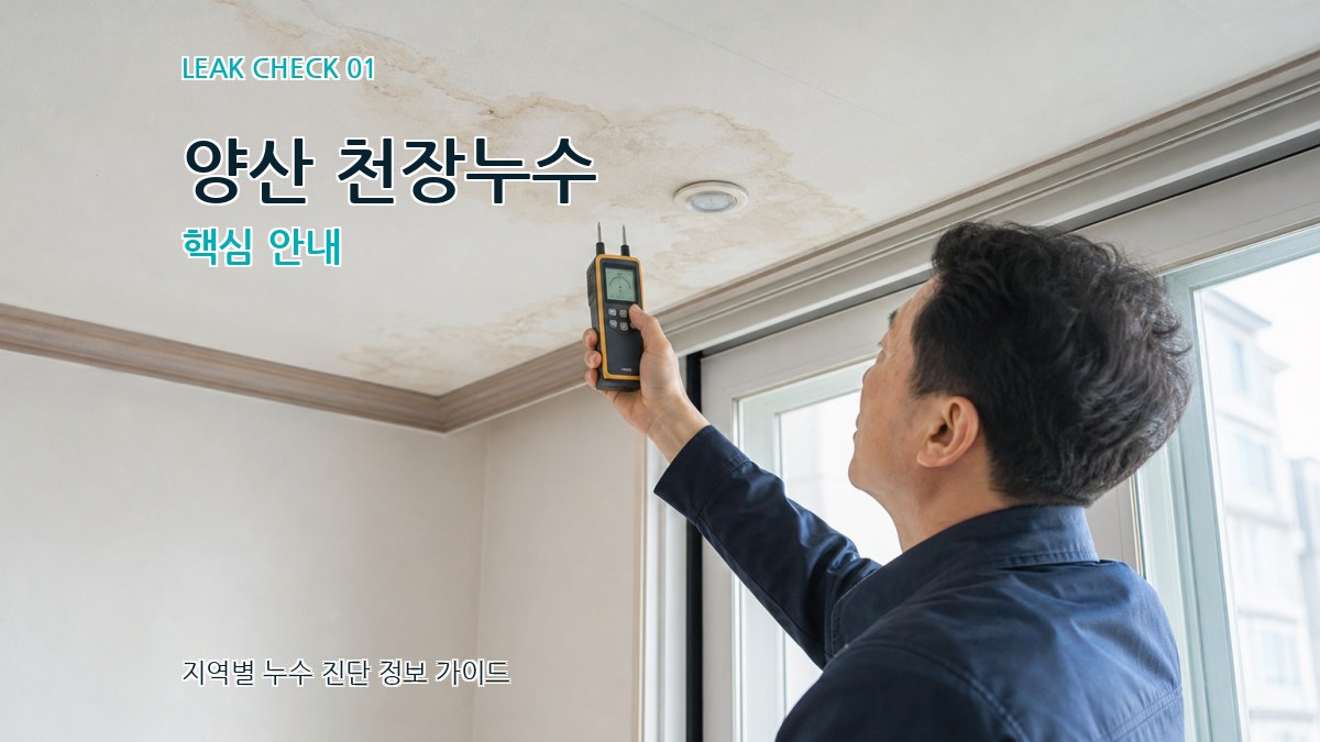 양산 천장누수