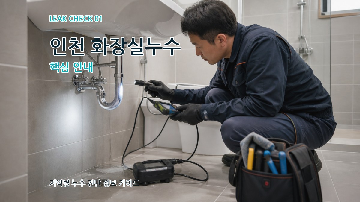 인천 화장실누수