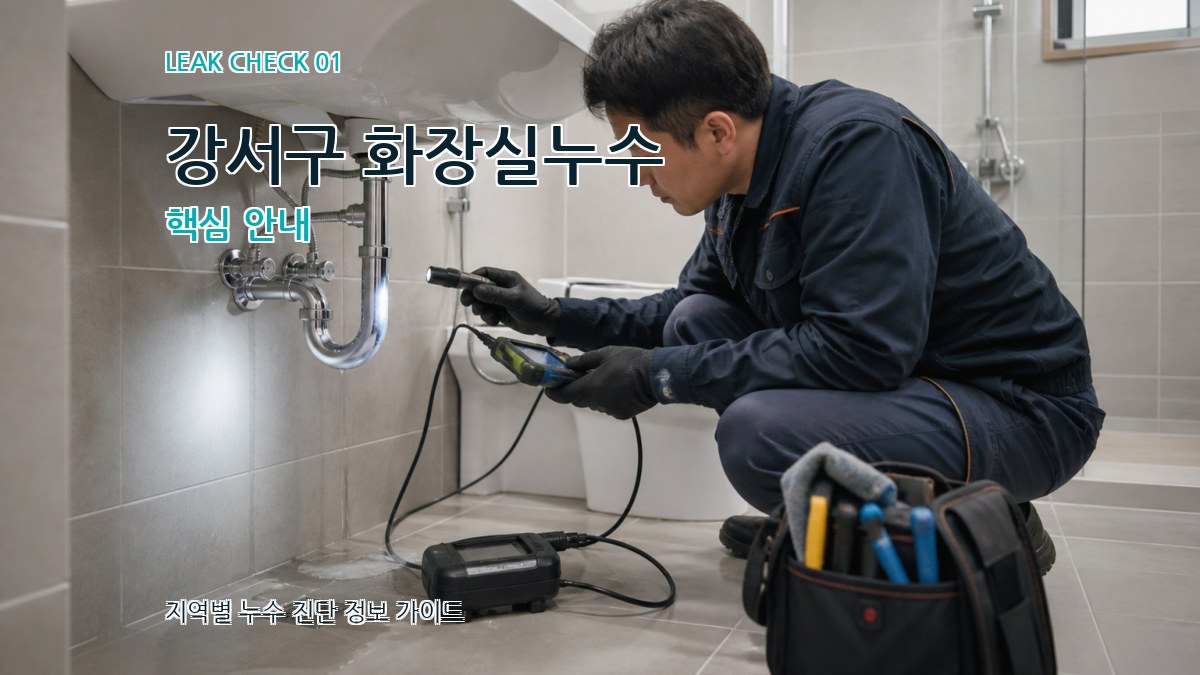 강서구 화장실누수