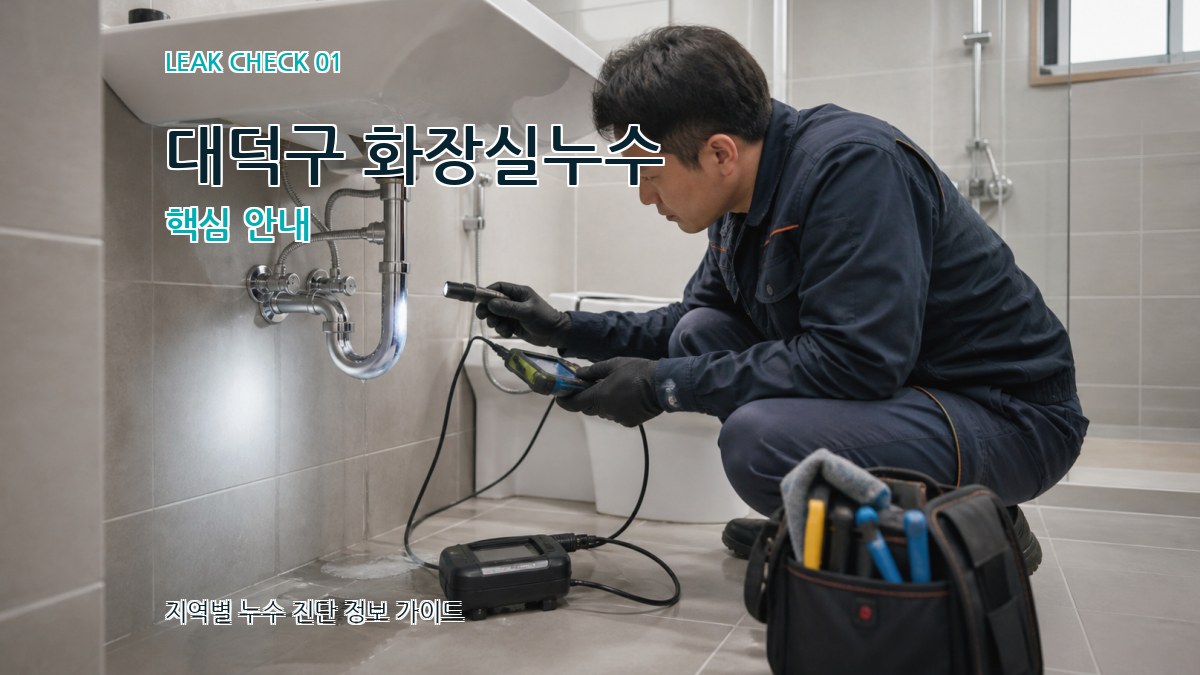 대덕구 화장실누수