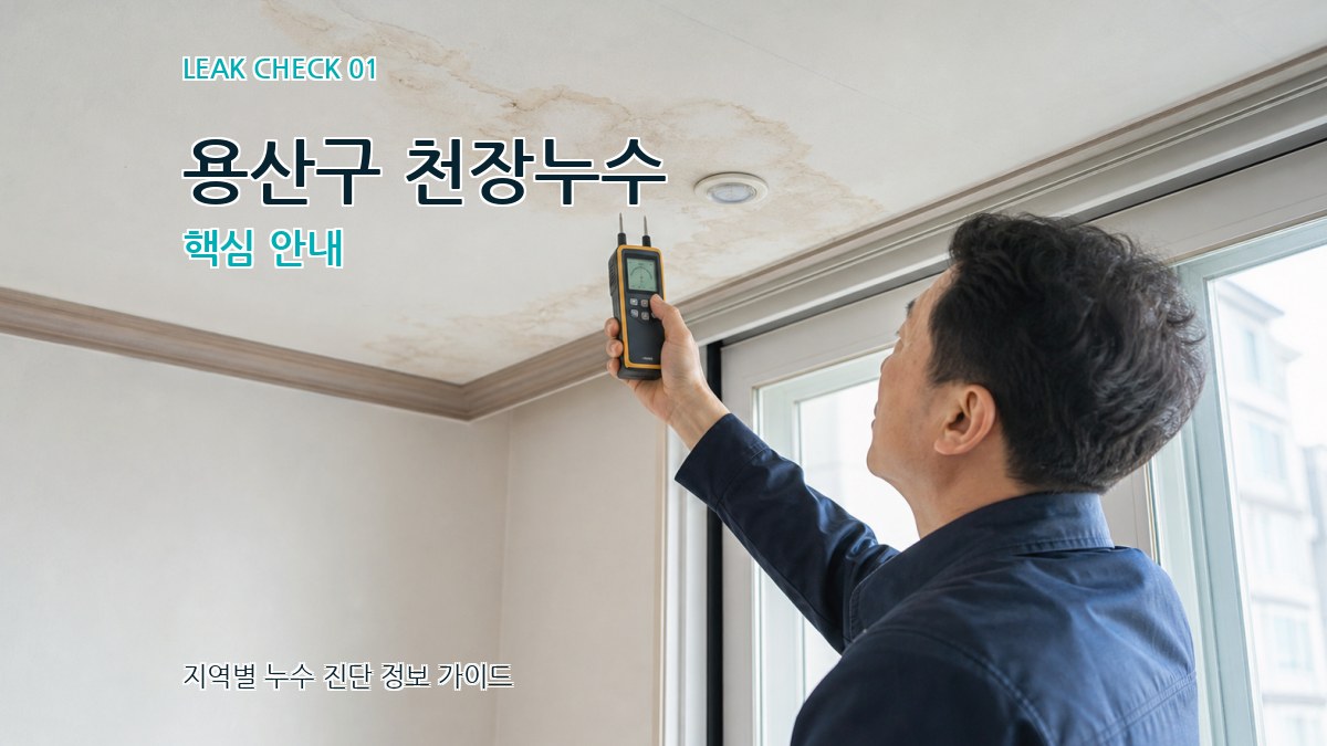 용산구 천장누수