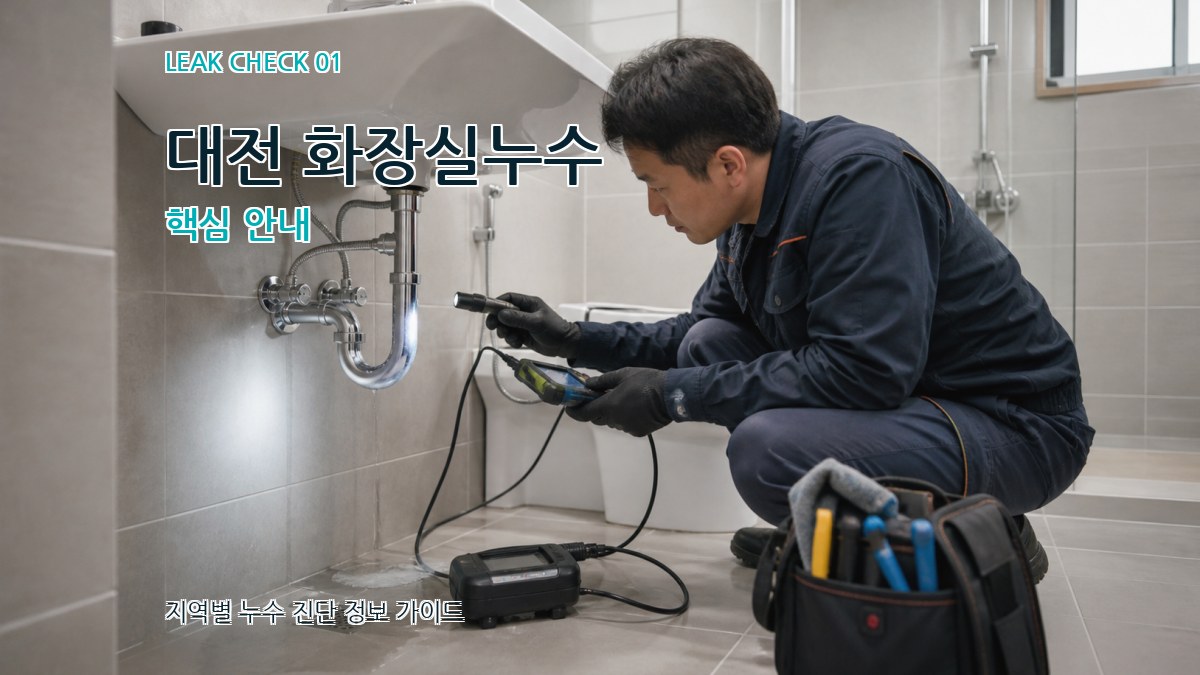 대전 화장실누수