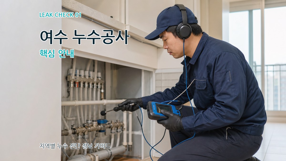 여수 누수공사