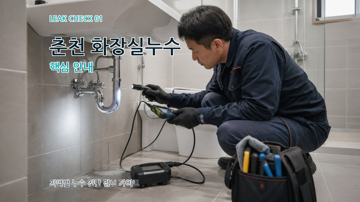 춘천 화장실누수