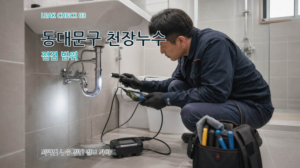 동대문구 천장누수 점검 범위