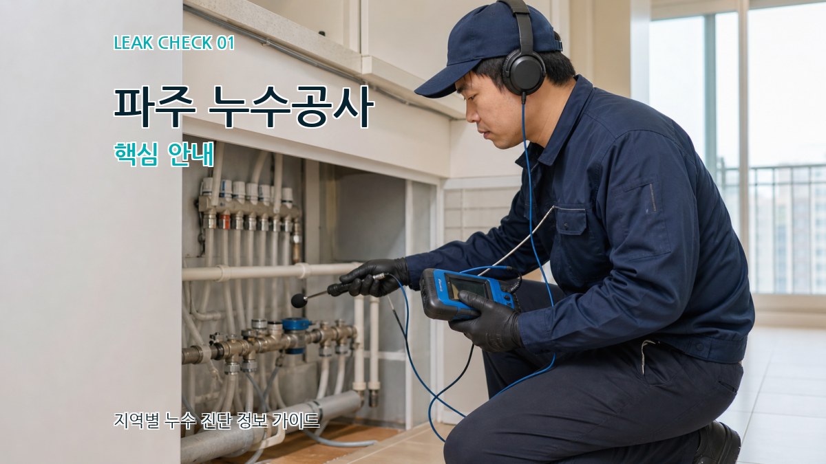 파주 누수공사