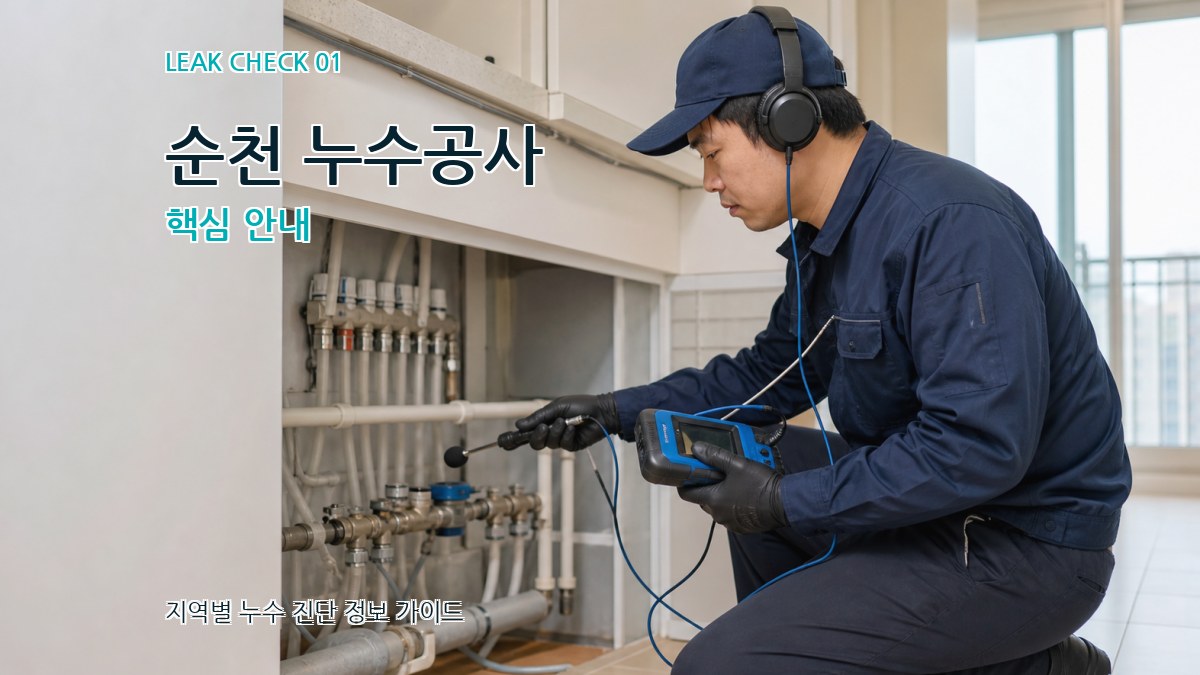 순천 누수공사