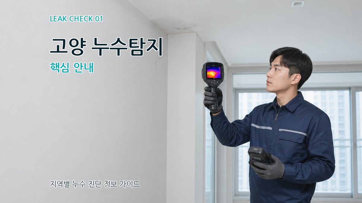 고양 누수탐지