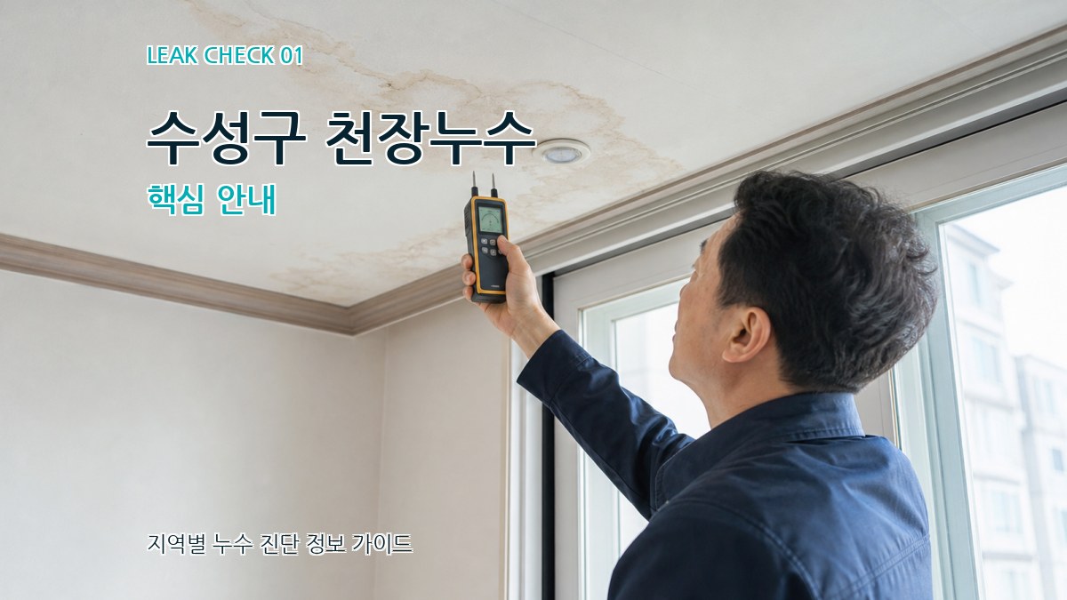 수성구 천장누수