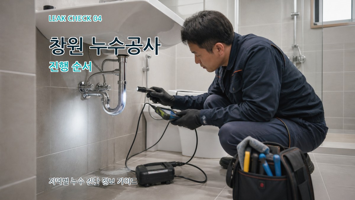 창원 누수공사 진행 순서