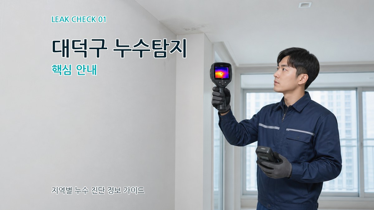 대덕구 누수탐지