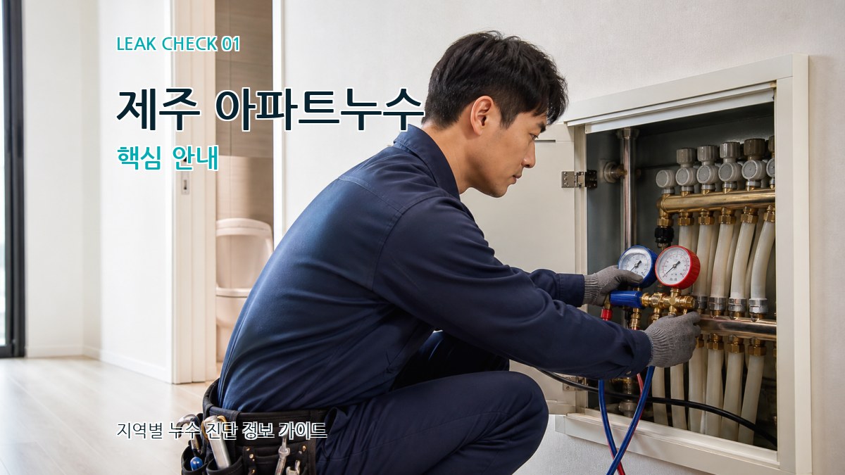 제주 아파트누수