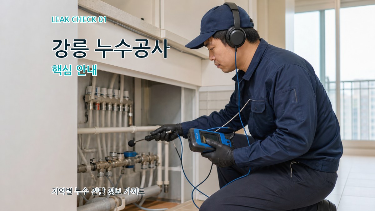 강릉 누수공사