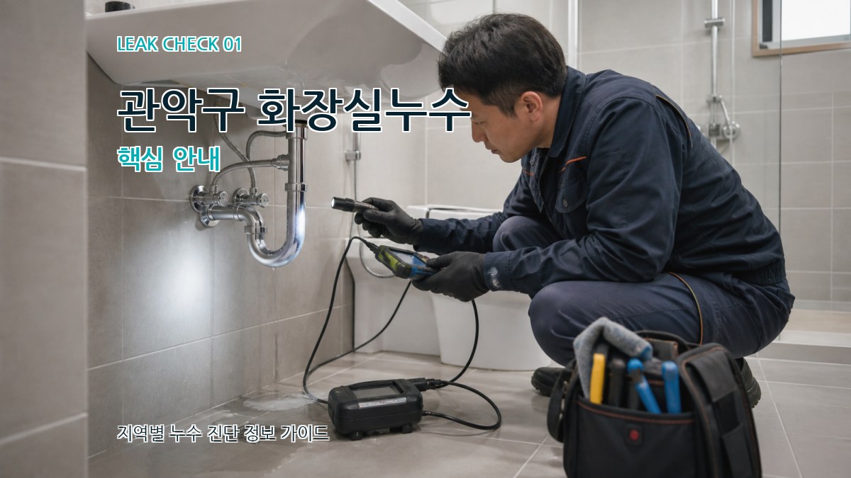 관악구 화장실누수