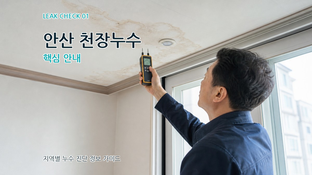 안산 천장누수