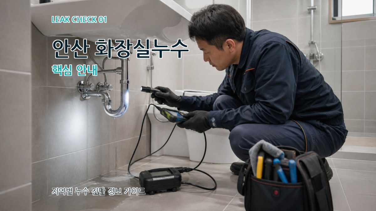 안산 화장실누수