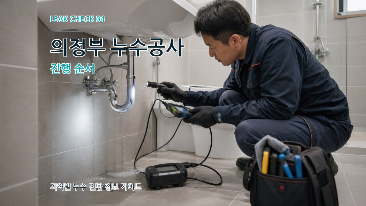의정부 누수공사 진행 순서