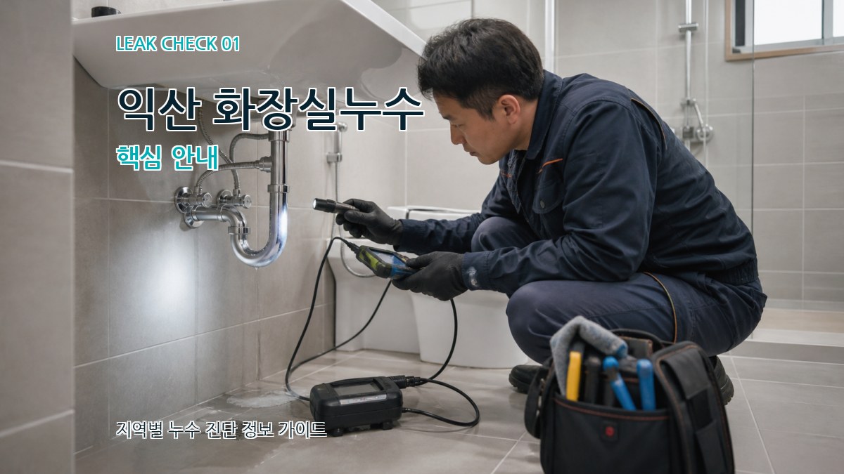 익산 화장실누수