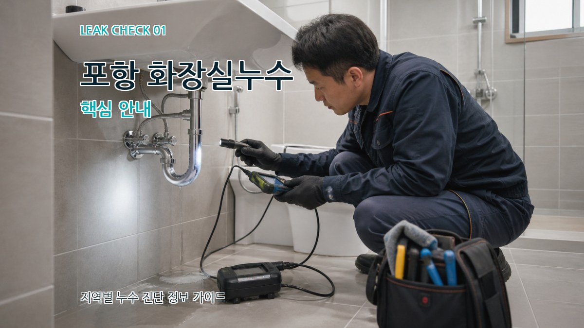 포항 화장실누수