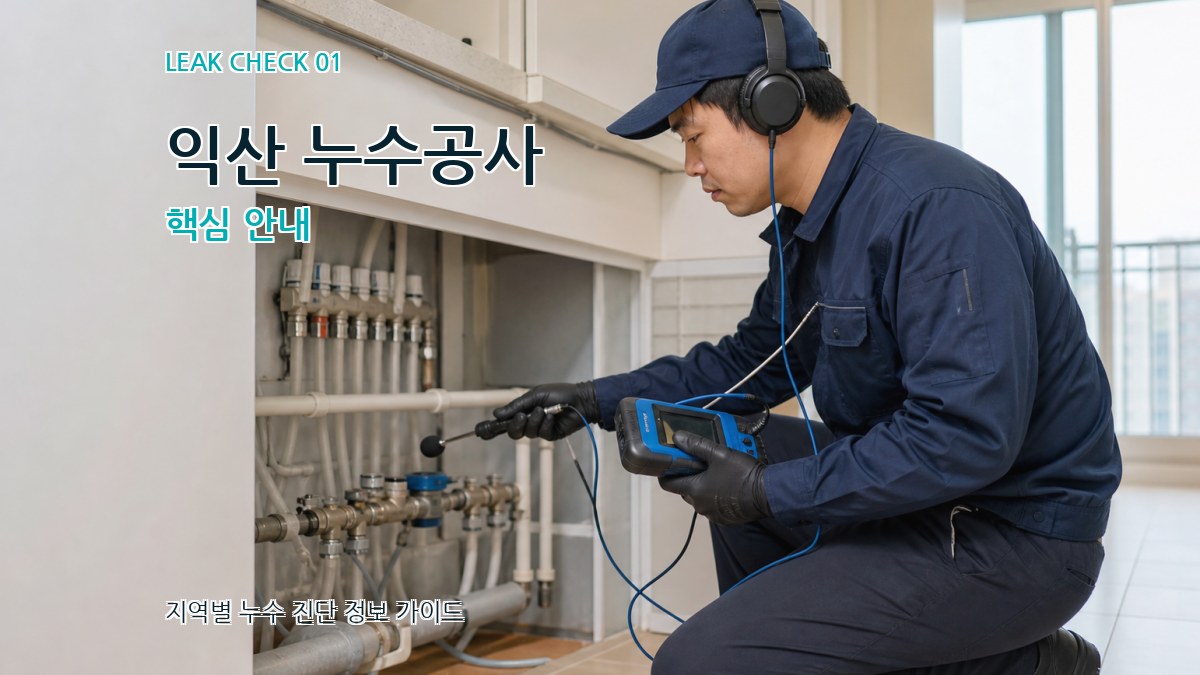 익산 누수공사
